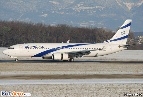 Boeing 737-86Q/WL (El Al Israel Airlines)