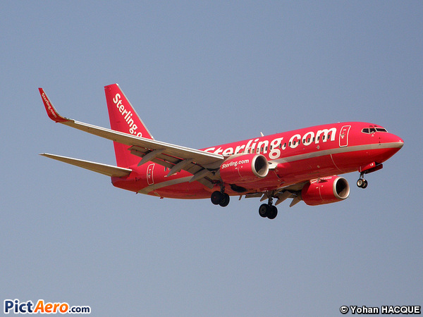 Boeing 737-73S (Sterling Airlines)