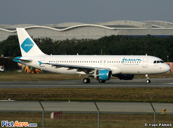 Airbus A320-216/WL (Jazeera Airways)