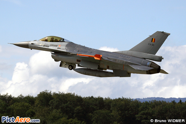 Fokker F-16A Fighting Falcon  (Belgium - Air Force)