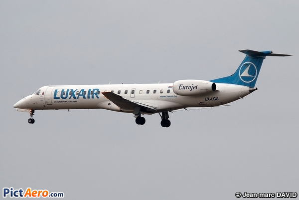 Embraer ERJ-145EP (Luxair - Luxembourg Airlines)