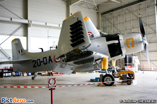 Douglas AD-4N Skyraider (France-Musée de l'Air et de l'Espace.)