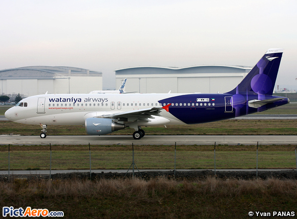 Airbus A320-214 (Wataniya Airways)