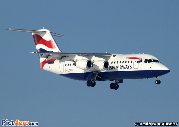 British Aerospace Avro RJ-85 (BA CityFlyer)