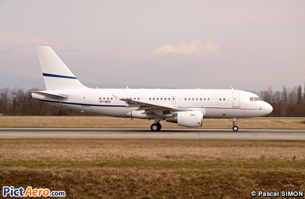 Airbus A319-115X/CJ (China Sonangol International)