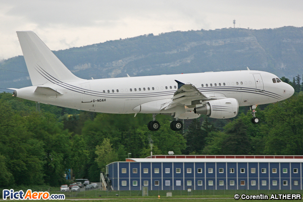 Airbus A319-115X/CJ (Acropolis Aviation)