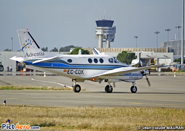 Beech C90A King Air  (EUROPEAN COLLEGE OF AERONAUTICS)