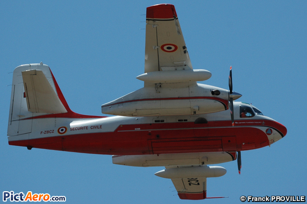 Grumman S2F-1 Tracker - Conair Turbo Firecat (France - Sécurité Civile)