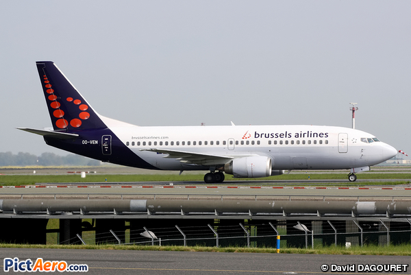 Boeing 737-36N (Brussels Airlines)