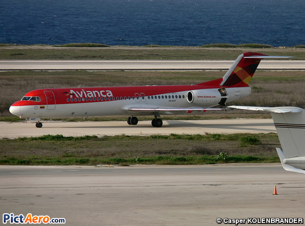 Fokker 100 (F-28-0100) (Avianca)