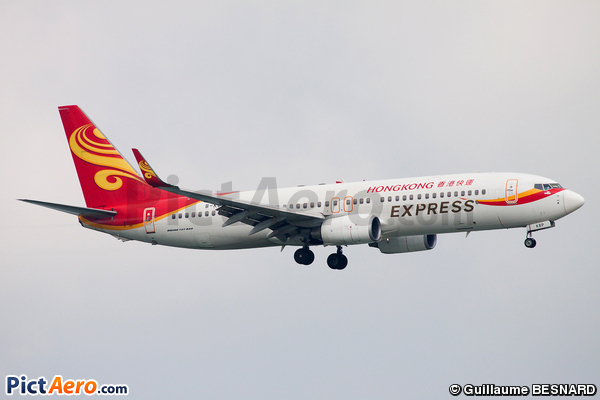 Boeing 737-8FH (Hong Kong Airlines)