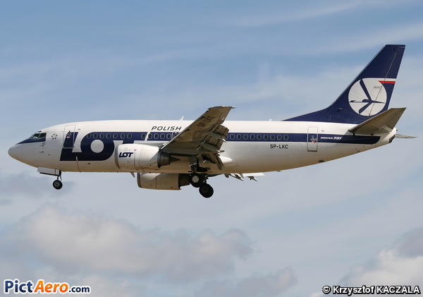 Boeing 737-55D (LOT Polish Airlines)