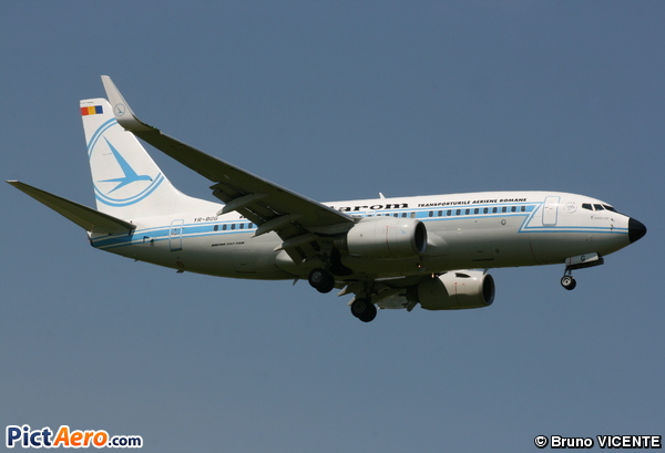 Boeing 737-78J/WL (Tarom - Romanian Air Transport)