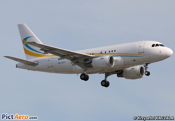 Airbus A318-112/CJ Elite (Comlux Aviation Malta)