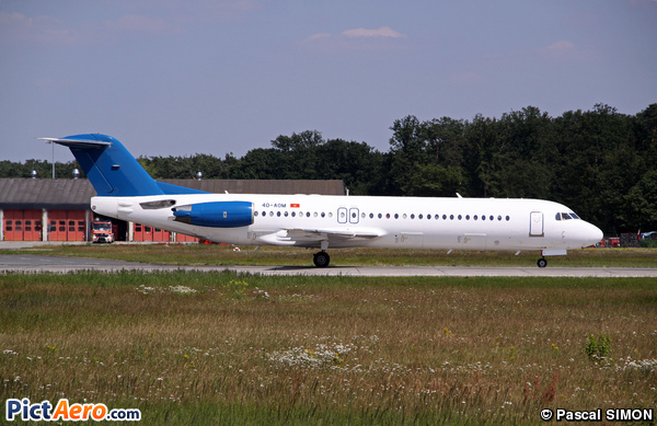 Fokker 100 (F-28-0100) (Montenegro Airlines)