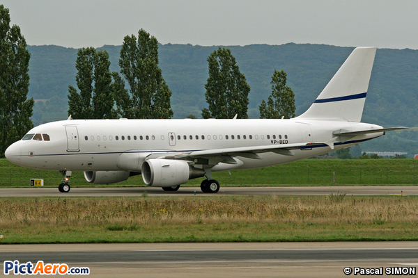 Airbus A319-115X/CJ (China Sonangol International)