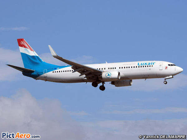 Boeing 737-8K5 (Luxair - Luxembourg Airlines)