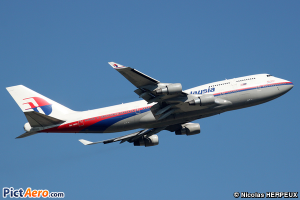 Boeing 747-4H6 (Malaysia Airlines)