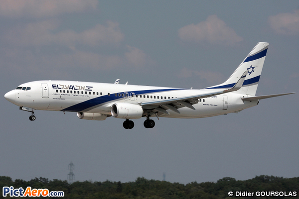 Boeing 737-8HX (El Al Israel Airlines)
