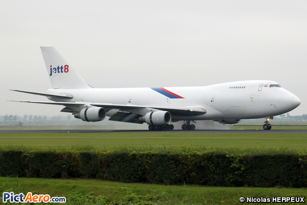 Boeing 747-2D3B (SF) (Jett8 Airlines Cargo)