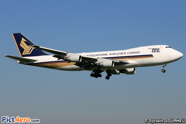 Boeing 747-412F/SCD (Singapore Airlines Cargo)