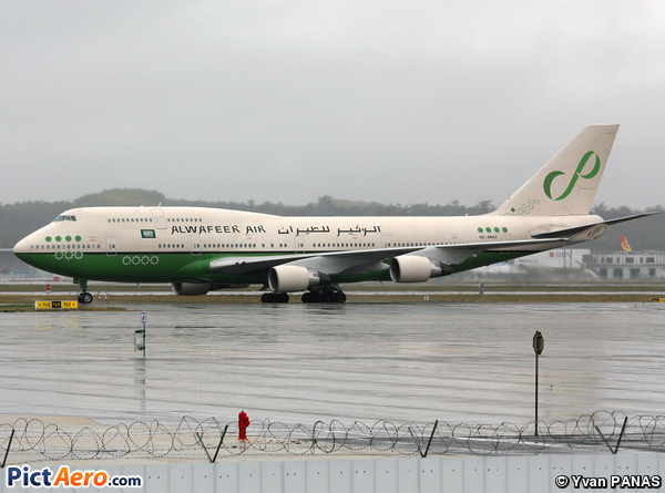 Boeing 747-4H6 (Alwafeer Air)