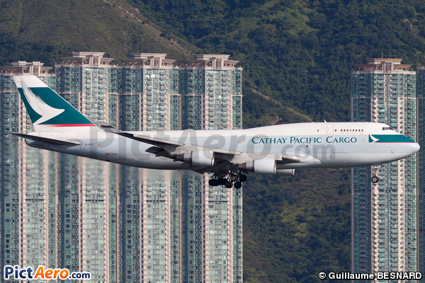 Boeing 747-412/BCF (Cathay Pacific)