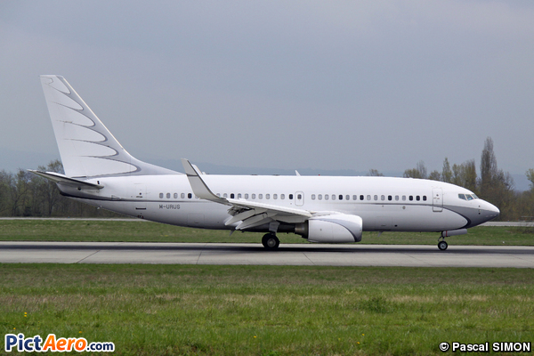 Boeing 737-7GC/BBJ (Global Jet Luxembourg)