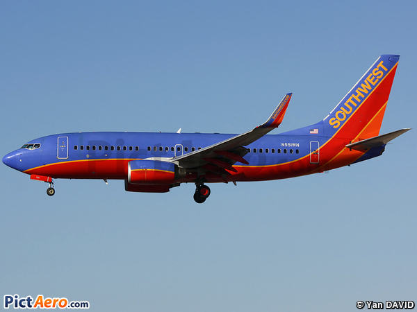 Boeing 737-76Q (Southwest Airlines)
