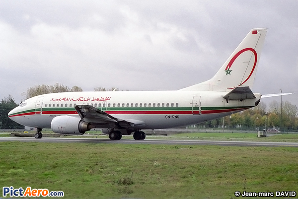 Boeing 737-5B6 (Royal Air Maroc (RAM))