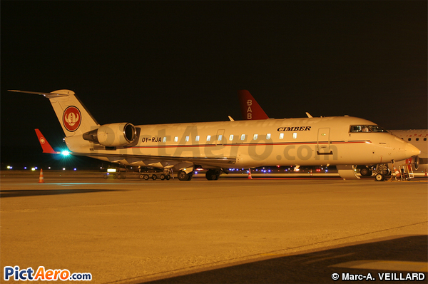 Bombardier CRJ-200LR (Cimber Air)