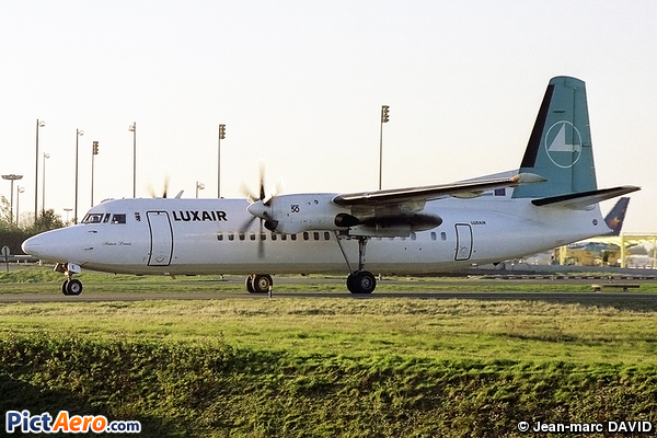 Fokker 27-050 (Luxair - Luxembourg Airlines)