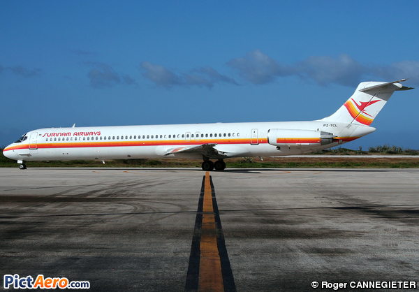 McDonnell Douglas MD-82 (DC-9-82) (Surinam Airways)