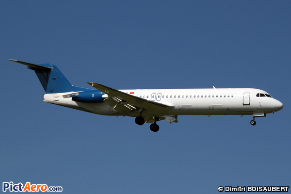 Fokker 100 (F-28-0100) (Montenegro Airlines)