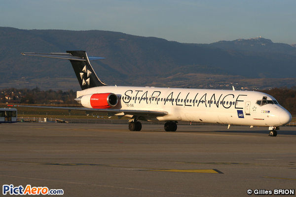 McDonnell Douglas MD-87 (Scandinavian Airlines (SAS))