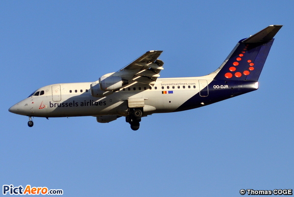 BAE Systems Avro 146-RJ85A (Brussels Airlines)