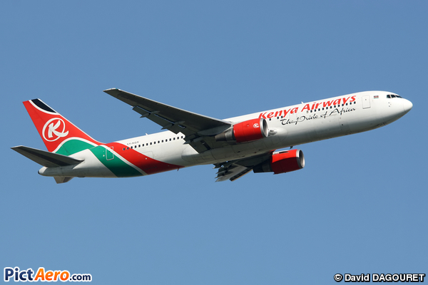 Boeing 767-36NER  (Kenya Airways)