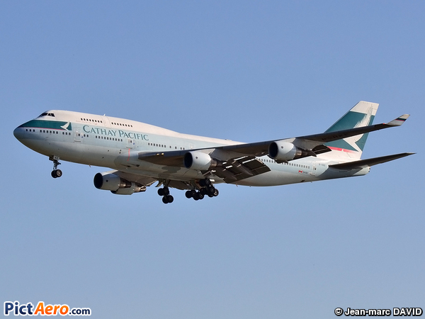 Boeing 747-412 (Cathay Pacific)
