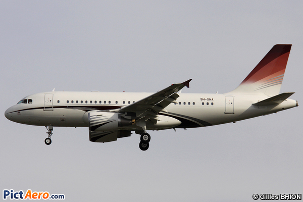 Airbus A319-115X/CJ (Comlux Aviation Malta)