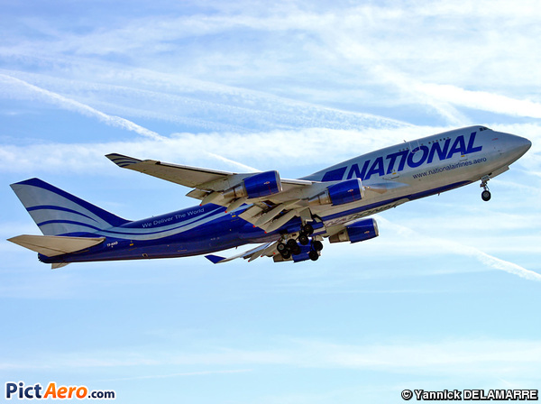 Boeing 747-428/BCF (National Airlines)