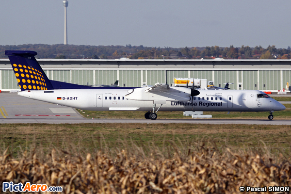 De Havilland Canada DHC-8-402Q Dash 8 (Lufthansa Regional (Augsburg Airways))