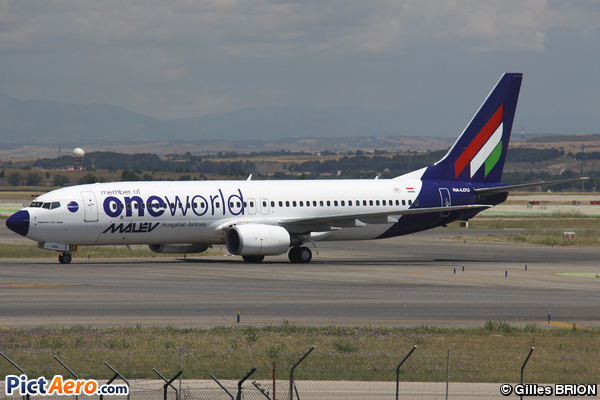 Boeing 737-8Q8 (Malév Hungarian Airlines)