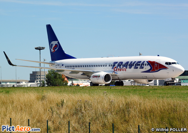 Boeing 737-86N (Travel Service Slovakia)