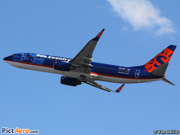 Boeing 737-8BK (Sun Country Airlines)