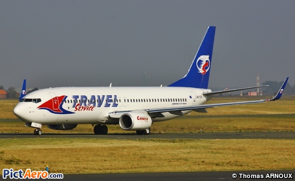 Boeing 737-86N (Travel Service Slovakia)