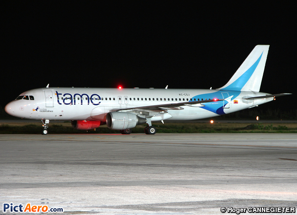 Airbus A320-214 (TAME Ecuador)