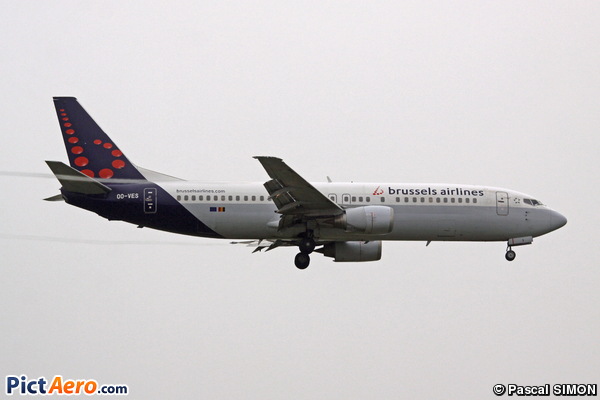 Boeing 737-43Q (Brussels Airlines)