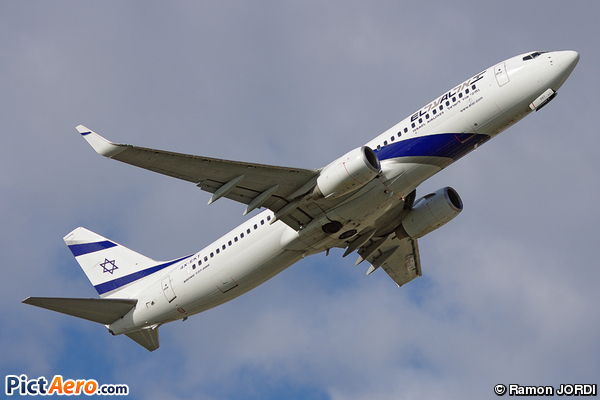 Boeing 737-8BK/WL (El Al Israel Airlines)