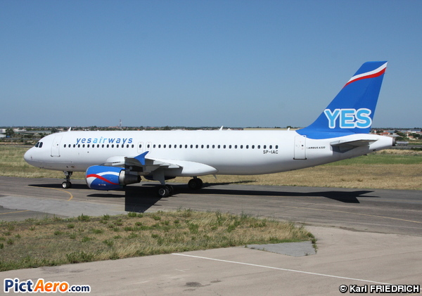 Airbus A320-214 (Yes Airways)