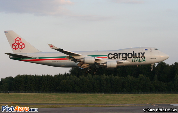 Boeing 747-4R7F/SCD (Cargolux Italia (Cargolux))